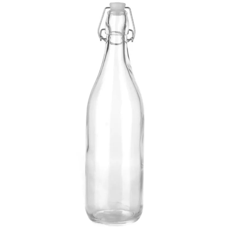 Glass Bottle with Swing Plastic