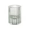 Glass Candle Holder Clear