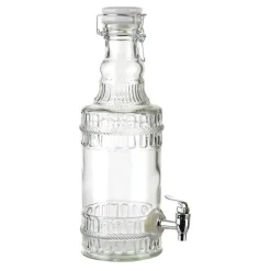 Glass Oil Dispenser with Ceramic Lid