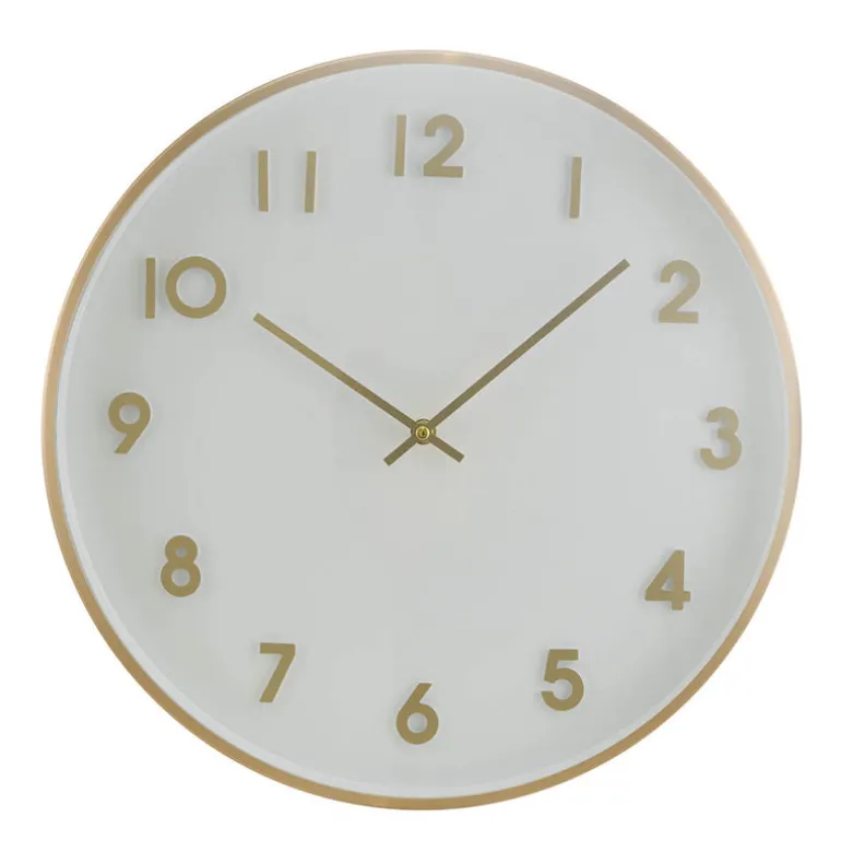Gold Wall Clock