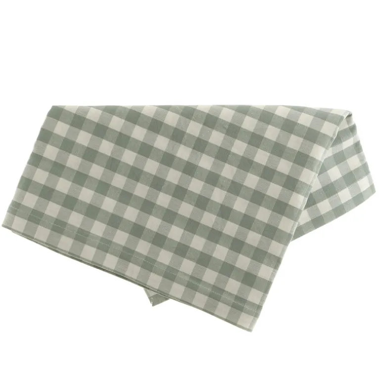 Green Gingham Runner