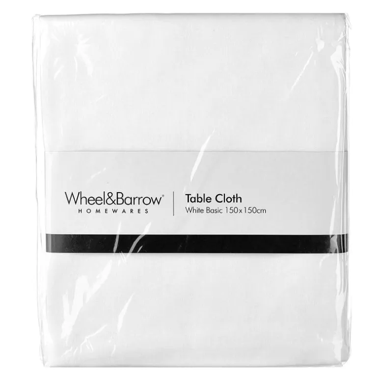Hem Stitch Tablecloth Square