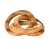 Interlinked Wooden Napkin Ring