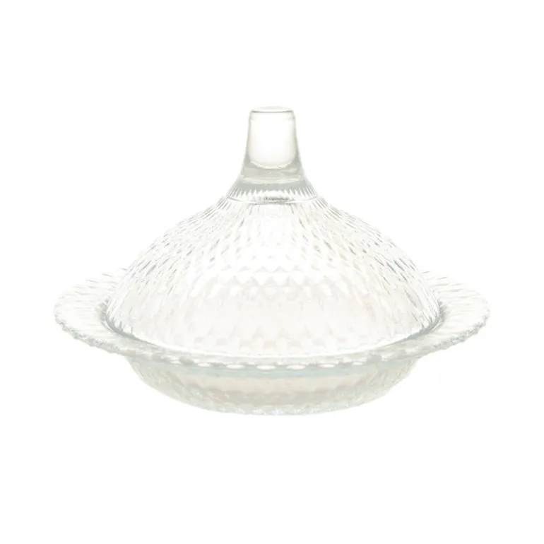 Juliette Clear Sweets Dish with Dome