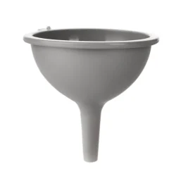 Large Silicone Funnel Grey