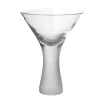 Martini Glass Heavy Base Sand Blast