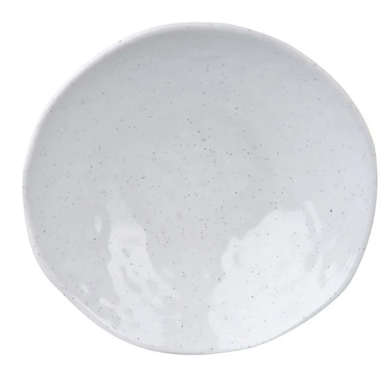 Melamine Bowl Speckle White