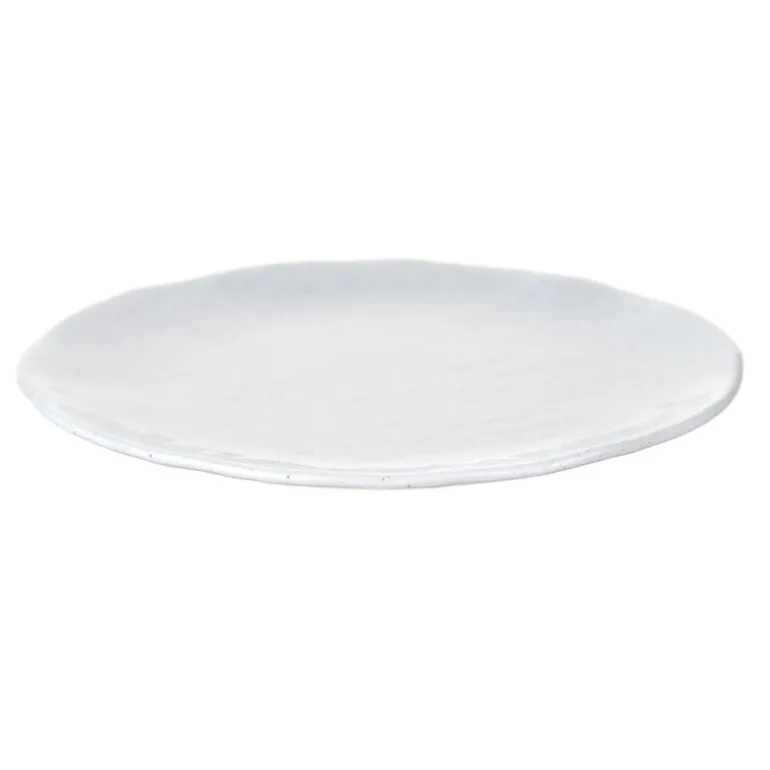 Melamine Dinner Plate Speckle White