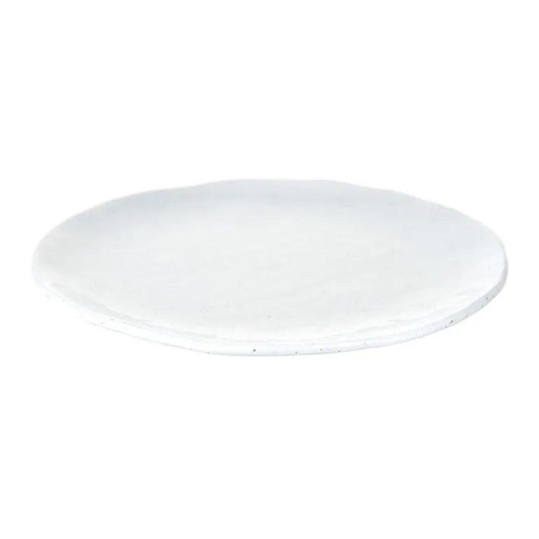 Melamine Side Plate Speckle White