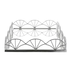 Mirror Base Tray Rectangle Nickel 45cm