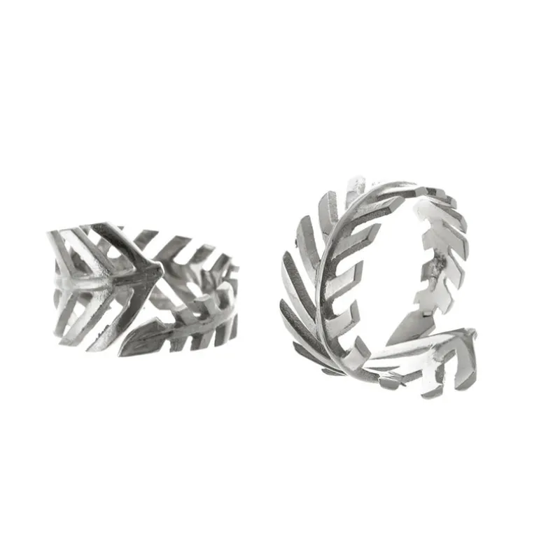 Napkin Ring Set Nickel
