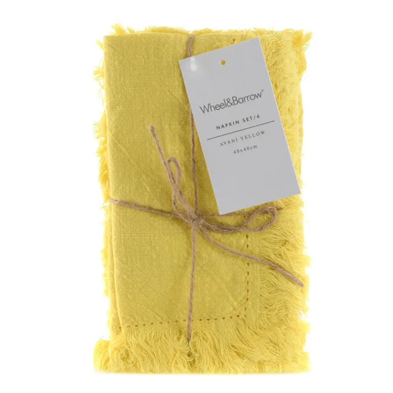 Napkin Set Yellow