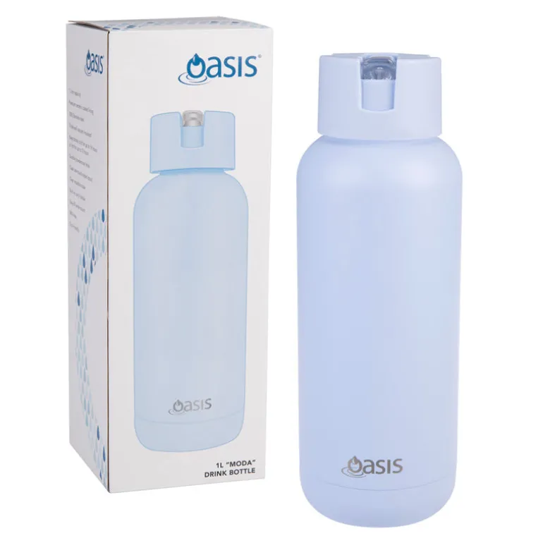 Oasis Bottle Ceramic Periwinkle