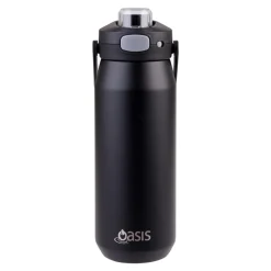 Oasis Ceramic Bottle Black
