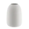Organic White Ceramic Vase Tall