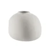 Organic White Square Ceramic Vase