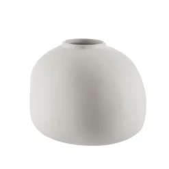 Organic White Square Ceramic Vase