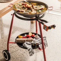 Paella Set - Gas Ring & Steel Paella Pan