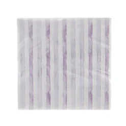 Paper Napkin Lilac Stripe Pack