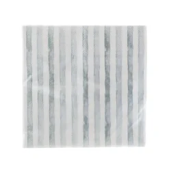 Paper Napkin Sage Stripe
