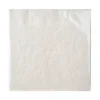Paper Napkin White Embossed Pack 40cm