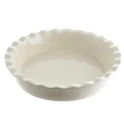Pie Dish Round Cream