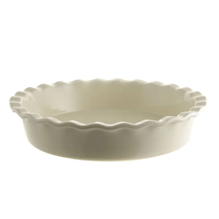 Pie Dish Round Cream