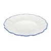 Plate Elegance Blue Rim