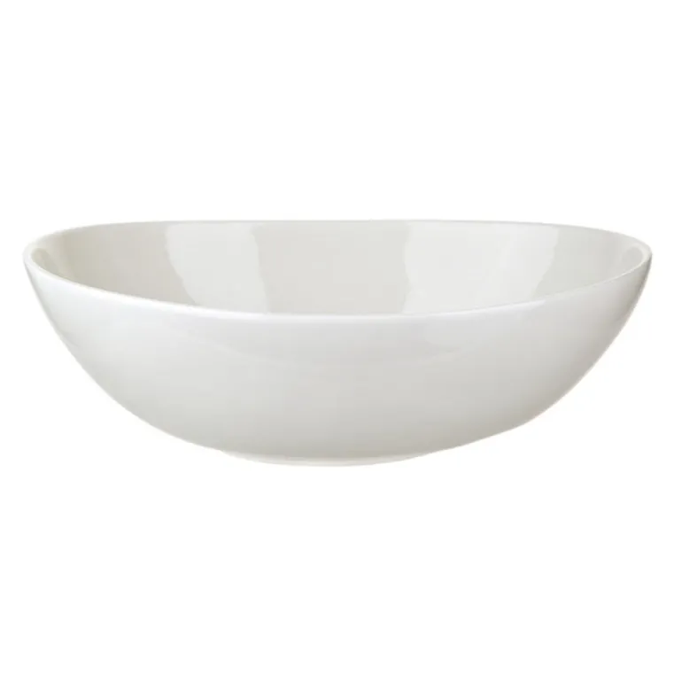 Porcelain Oval Bowl 35cm