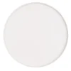 Porcelain Round Flat Plate with Lip Small