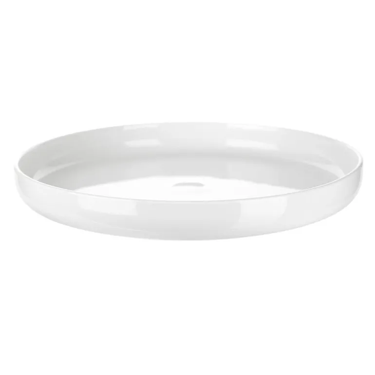 Porcelain Round Shallow Bowl