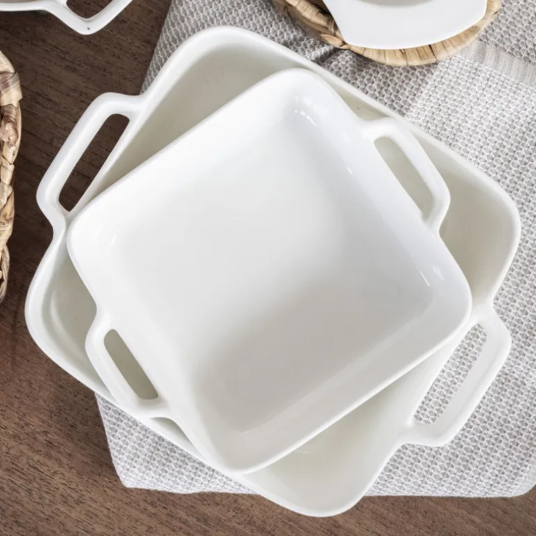 Porcelain Square Baking Dish 25cm