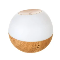 Rechargeable White & Wood Grain Ultrasonic Diffuser