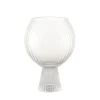 Ribbed Heavy Base Shell Glass