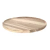 Round Acacia Wood Tray