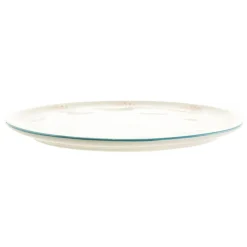 Round Platter Ceramic Evil Eye