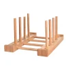 Rubberwood Plate Stand Small