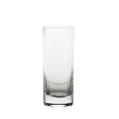 Shot Glass Henry Ribbed Clear