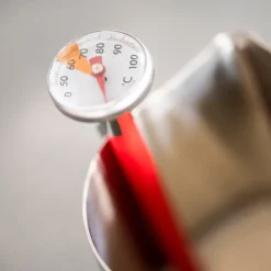 Stainless Steel Milk Thermometer with Clip