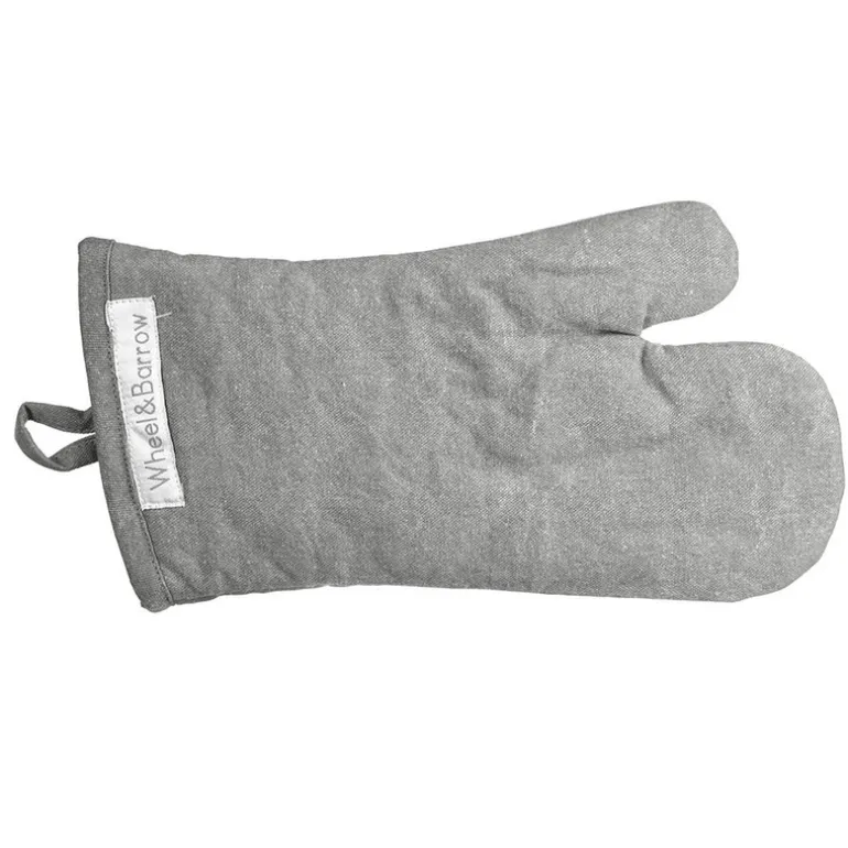 Stone Wash Grey Oven Mitt
