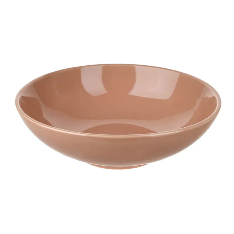 Stoneware Bowl Clay Pink