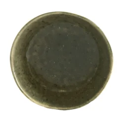 Stoneware Bowl Matte Speckle Green