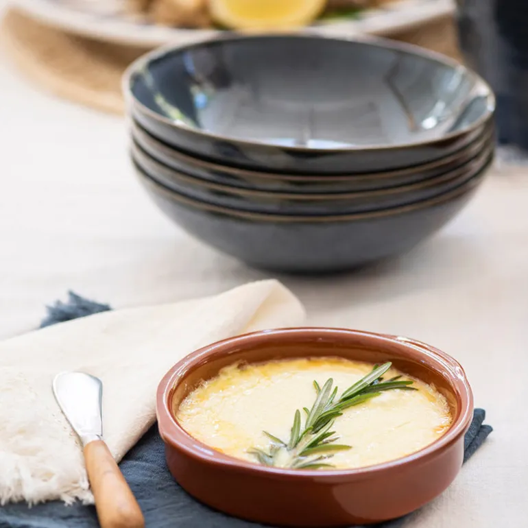 Stoneware Bowl Mediterranean Blue