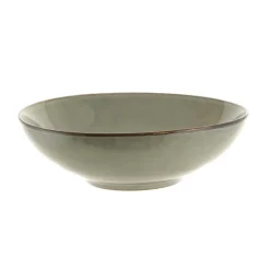 Stoneware Bowl Olive Green