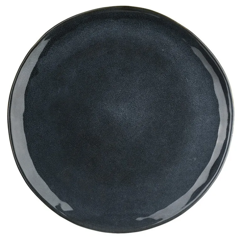 Stoneware Dinner Plate Mediterranean Blue