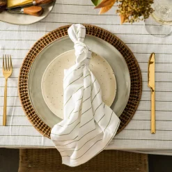 Stoneware Dinner Plate Olive Green