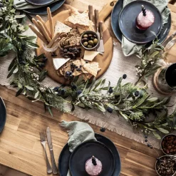 Stoneware Dinner Set Mediterranean Blue