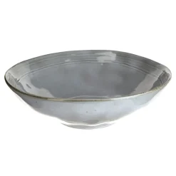 Stoneware Salad Bowl Light Blue