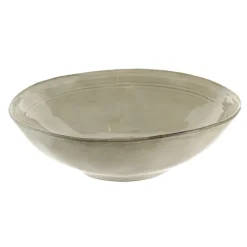 Stoneware Salad Bowl Olive Green 30cm