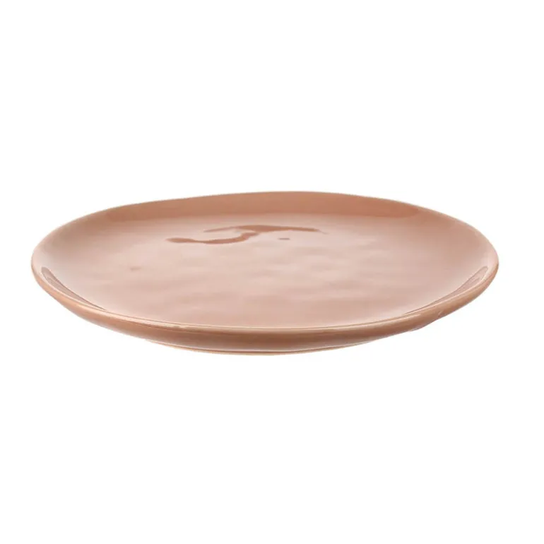 Stoneware Side Plate Clay Pink